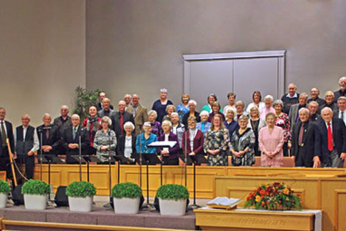 Chancel Choir members