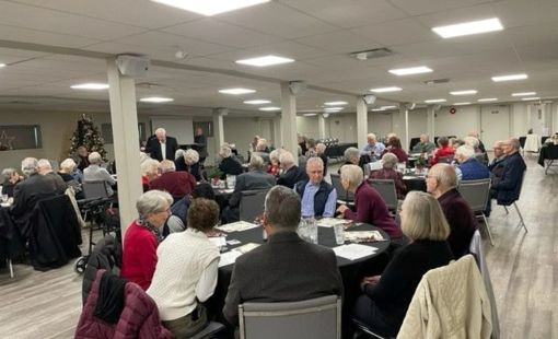 ministry leaders gathered around tables